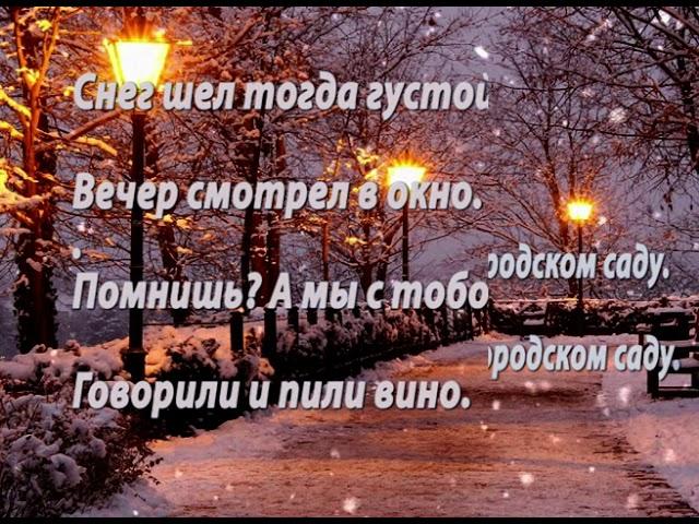 В городском саду.Караоке.Автор Михаил Круг. (кавер) исполняет ВАДИМ Соколов