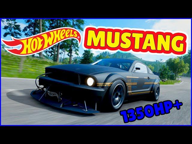 FASTEST DRAG HOTWHEELS MUSTANG! 2005 Hotwheels Mustang Drag Build/Tune - Forza Horizon 4