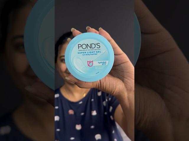 Pond's super light gel moisturizer#subscribe #youtuber #shortvideo