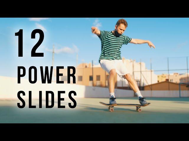 12 Ways To Powerslide! 