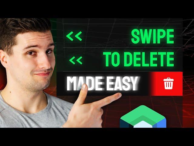 How to Implement Swipe to Delete with Material3 - Android Studio Tutorial