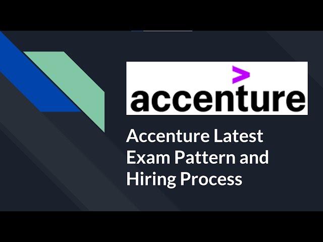 Accenture latest exam pattern 2023 | Accenture latest online assessment exam pattern 2023