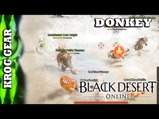 Black Desert Online - Ah-bubububoo Donkey Gear Grind