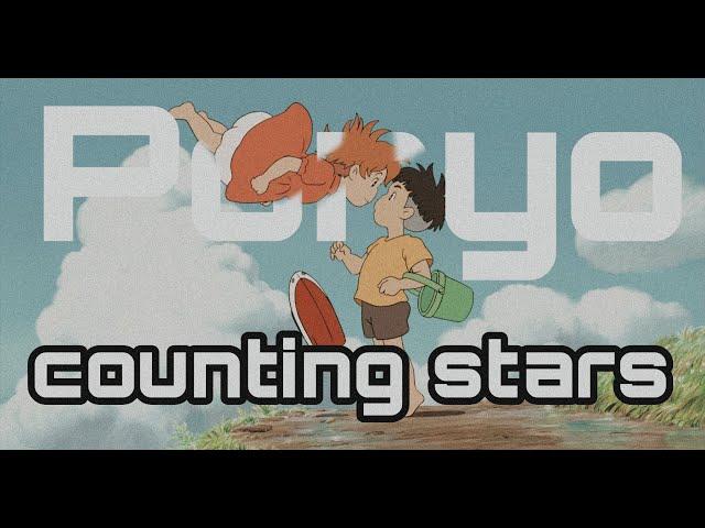 Ponyo[AMV]-Counting Stars ( cover by J.Fla )