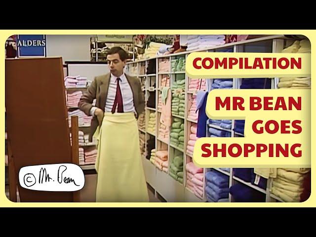 Mr Bean's Hilarious Shopping Day... & More | Compilation | Classic Mr Bean