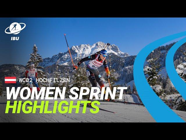 World Cup 24/25 Hochfilzen: Women Sprint Highlights