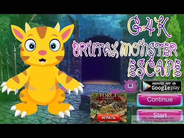 G4K Brutal Monster Escape Walkthrough [Games4King]