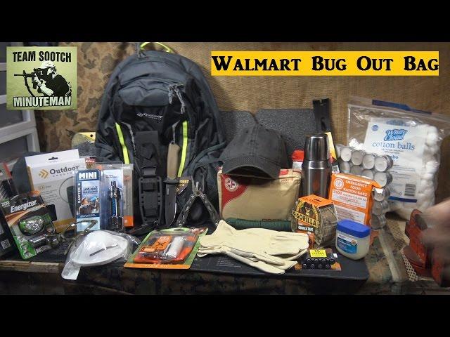 DIY Walmart Premium Bug Out Bag