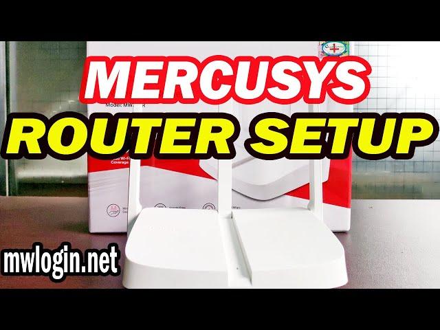 Mercusys MW305R 300Mbps Wireless N WiFi Router Setup Tutorial