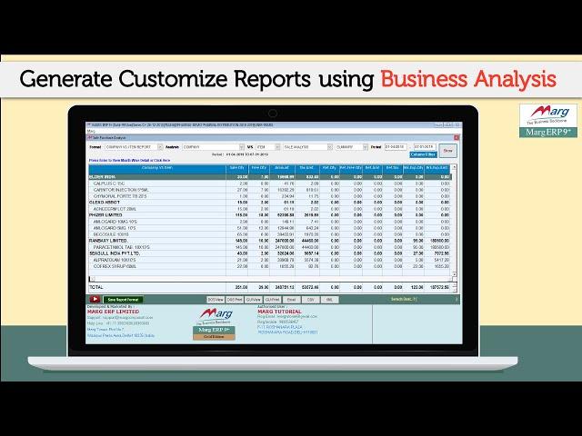 Business Analysis - Generate Customized Reports [Hindi]