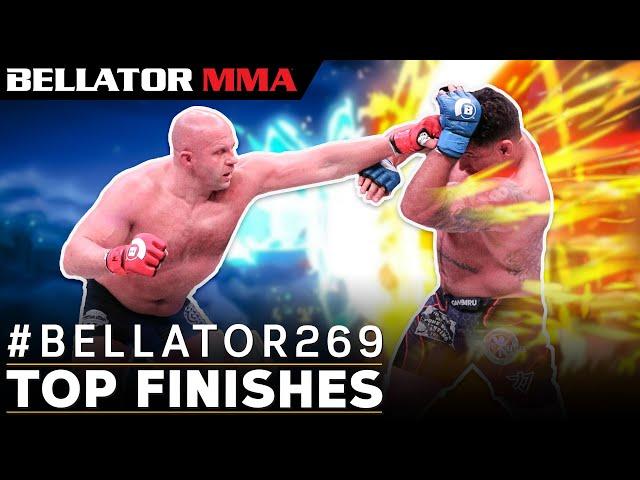 Is Fedor the Heavyweight GOAT? | Top Finishes B269 Fighters | Bellator MMA