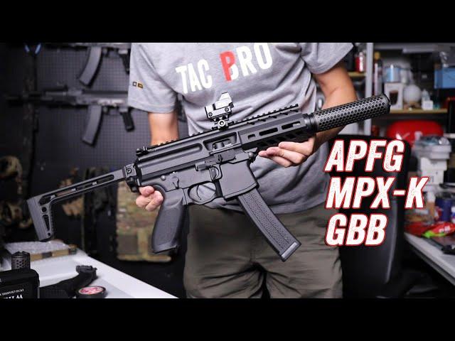 APFG MPX K 4.5" GBB SMG 上手第一印象 First Impression