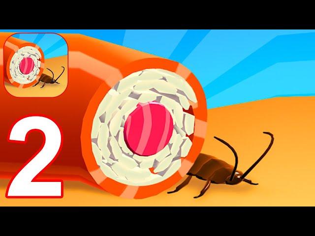 Sushi Roll 3D - Cooking ASMR Game - Gameplay Walkthrough Part 2 (Android, iOS)