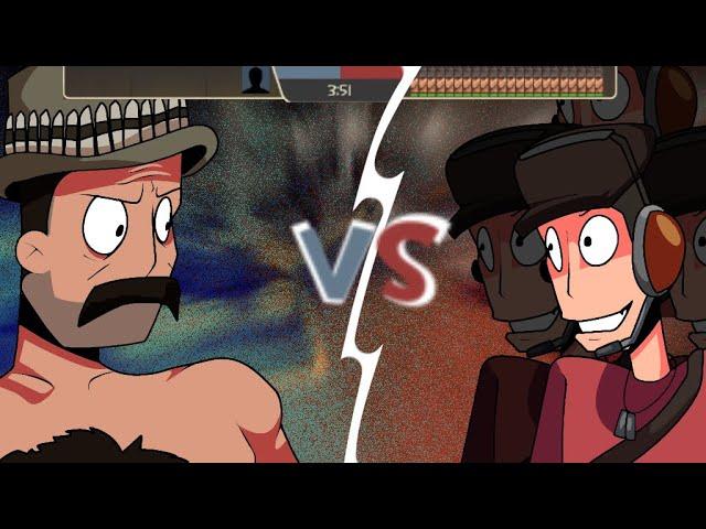 [TF2] Every mercs VS Saxton Hale