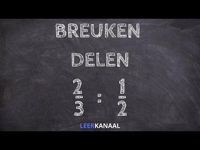 Breuken delen - video