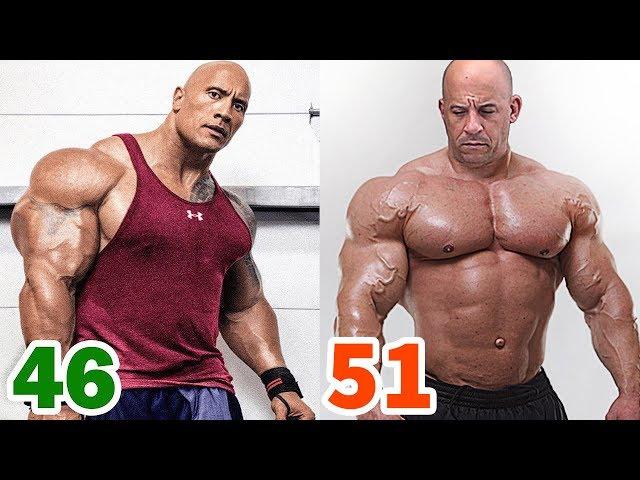 The Rock vs Vin Diesel Transformation  2019