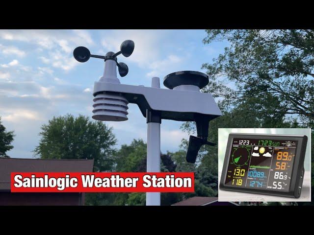 Sainlogic Professional Weather Station Unbox And Set Up