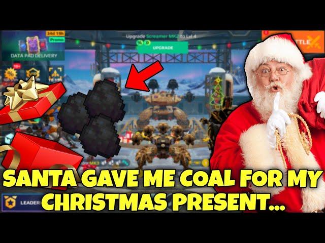 MERRY CHRISTMAS!!!  Playing War Robots Because I Got Coal For Christmas... 