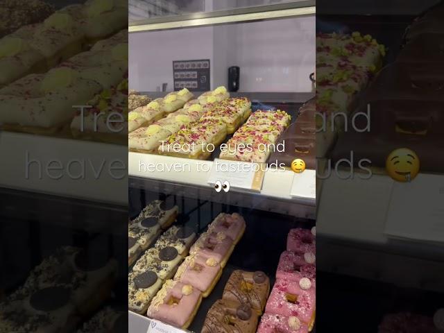 Donut shop #europevlog #adventure #budapest #foodies #foodshorts #thebox #donuts #dessert #hungary