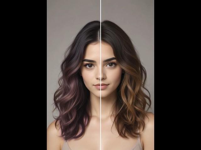 How To Change Hair Color In Adobe Photoshop #Shajrungrapixel #photoshop