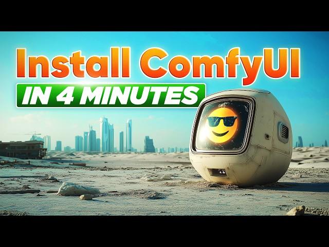 How to Install ComfyUI in 4 Minutes For FREE | Stable Diffusion Tutorial