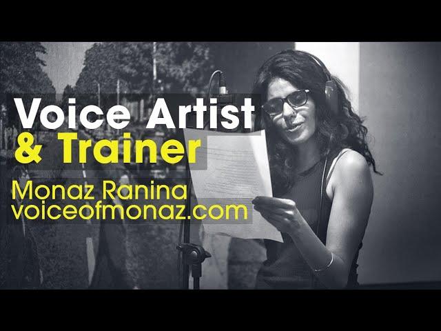 CareerZ advice on becoming a Voice Artist and Voice Trainer with Monaz Ranina www.voiceofmonaz.com