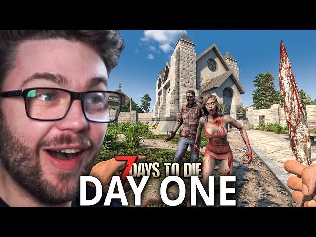 DAY ONE in the NEW 1.0 UPDATE! | 7 Days to Die 1.0