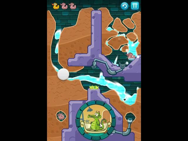 Where's My Water Level 2-3 Before It Grows (Troubled Waters) Game Walkthrough / Level Solution!