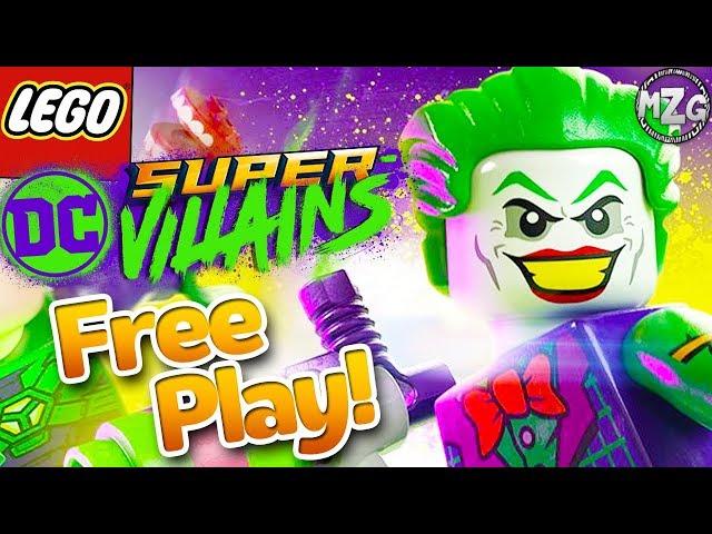 LEGO DC Super Villains Gameplay Walkthrough - Free Play Episode 2 - Story Mode Free Play!