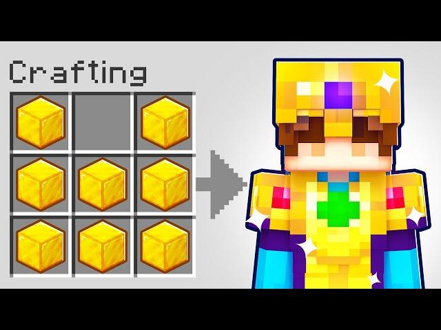 Minecraft But Crafts Are OP!