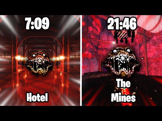 Roblox DOORS BUT WITH HALLOWEEN EVENT MONSTER in Hotel +The Mines (New Entity) WORLD RECORD SPEEDRUN