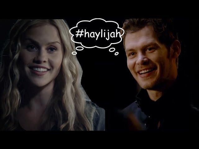 Klaus and Rebekah shipping Haylijah for 4 minutes straight