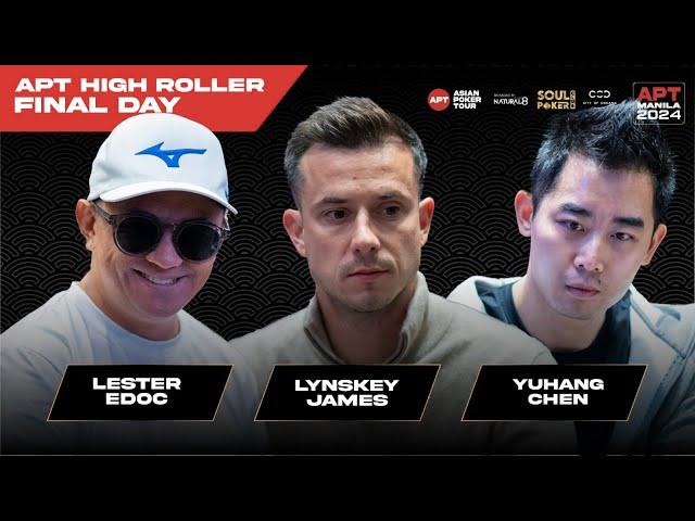 APT High Roller Final Day  - US$ 95,000 For First | Asian Poker Tour Manila 2024