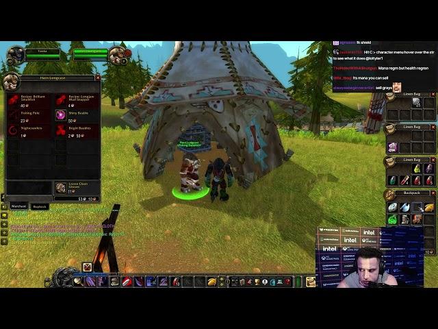 Tyler1 Plays WoW Hardcore - OnlyFangs - Day 2 - Part 2