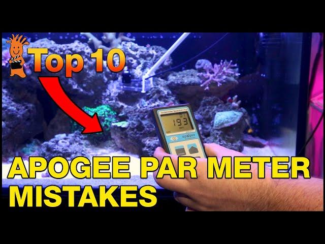 Apogee PAR Meter Mistakes That Are Affecting Your Reef Tank Even if You Haven't Used One.