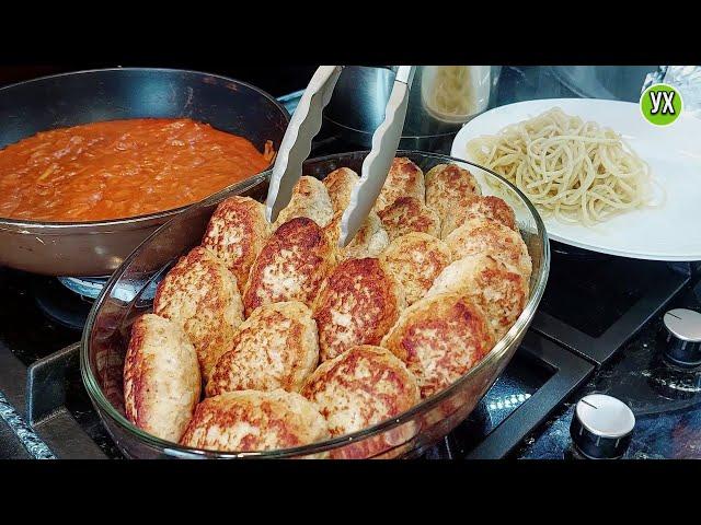 No more bread in the cutlets! Forgotten recipe: kolkhoz cutlets with canteen gravy.