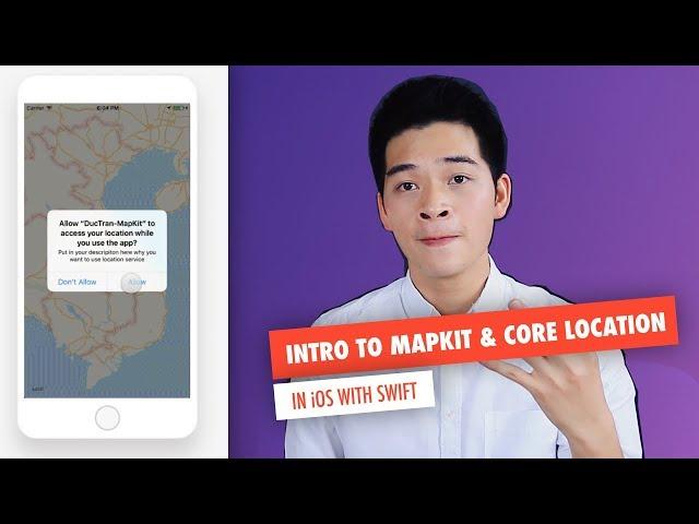 Introduction to MapKit, MKMapView, Core Location and Annotation | Parse JSON with SwiftyJSON