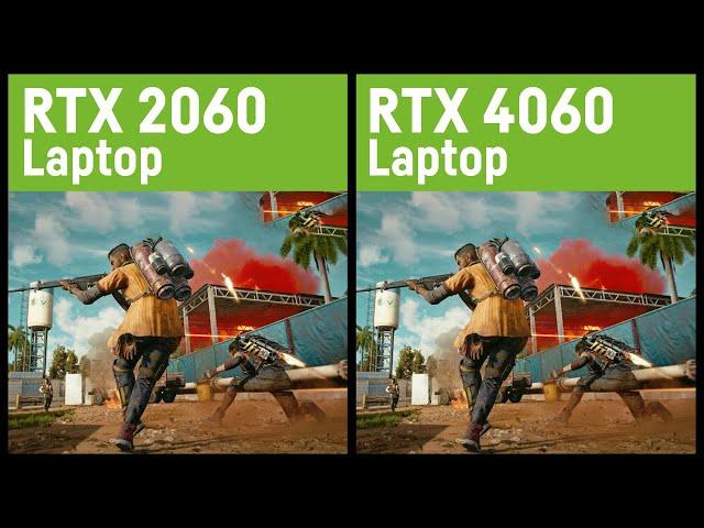 RTX 2060 vs RTX 4060 (105W) Laptop/Notebook