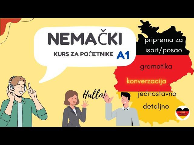 Progovorite nemački  brzo (kurs za početnike) - 1.  lekcija (jednostavno objašnjeno; aktivno učenje)