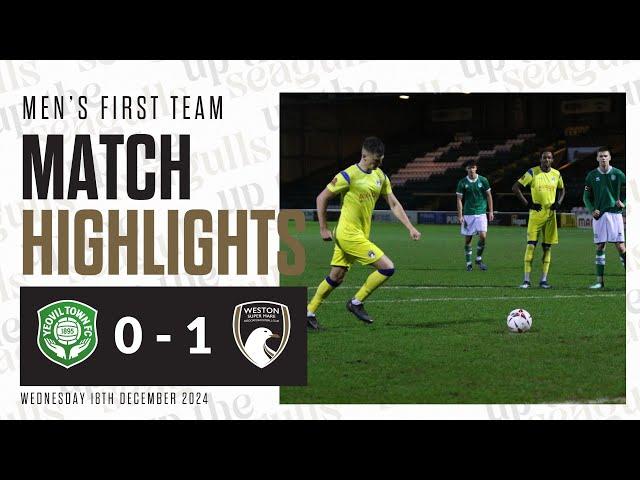 EXTENDED HIGHLIGHTS | Yeovil Town 0 - 1 WsM AFC | Somerset Premier Cup Second Round | 18.12.24