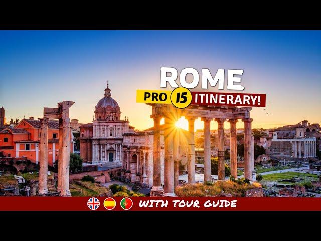 Save This ROME Itinerary - MAX Out Travel Plan!