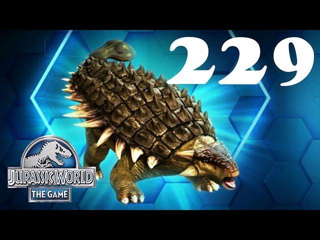 Шоу арены Анкилозавр Jurassic World The Game прохождение на русском 229