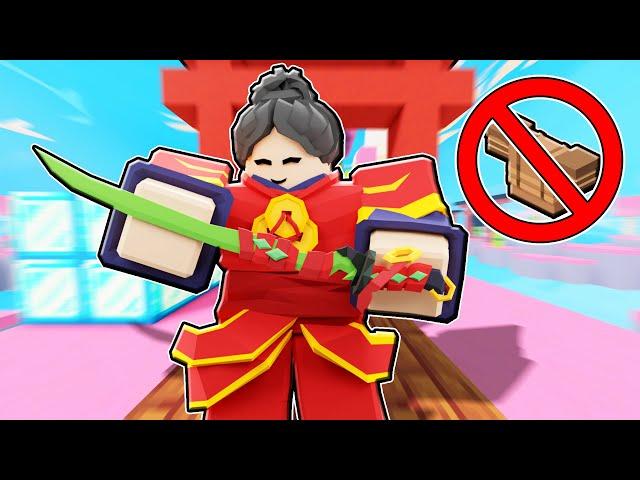 Yuzi Kit With No Armor PRO Gameplay (Roblox Bedwars)