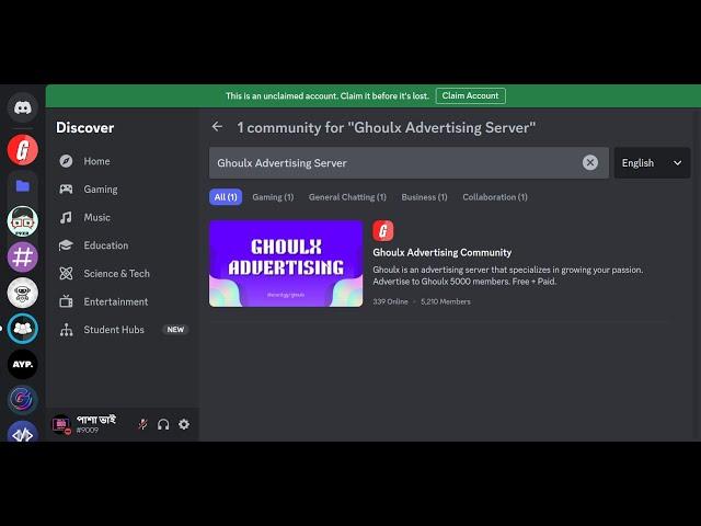 Advertising Discord Server in other Advertising Discord Servers - SpeedRun | Tontuf G
