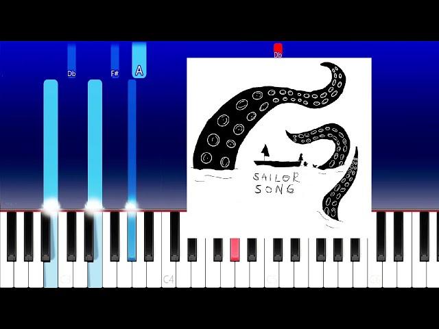 Gigi Perez – Sailor Song (Piano Tutorial)