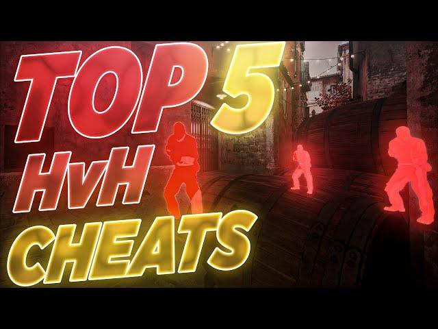 THE TOP 5 HVH CHEATS IN CS2!