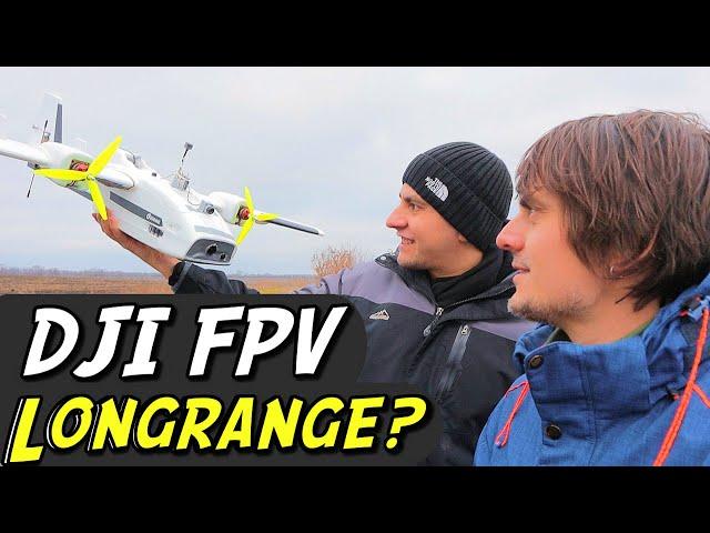  Эпичный DJI FPV Longrange Тест Самолета c Саней Areyouroo! Как Далеко  Удалось Улететь? ️