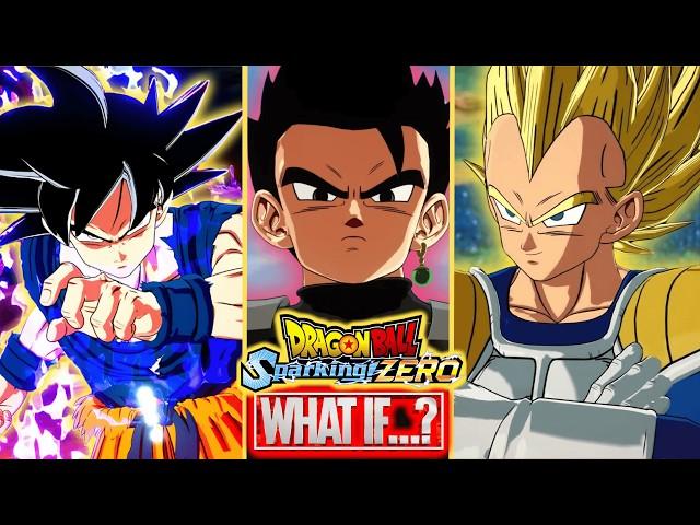 TODOS LOS WHAT IF de DRAGON BALL SPARKING ZERO | Gramajo