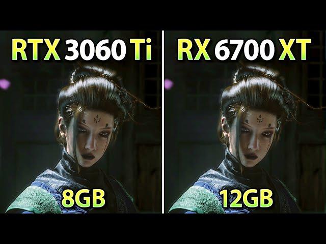 RTX 3060 Ti vs RX 6700 XT - Test in 10 Games + FSR 3.1 Frame Generation