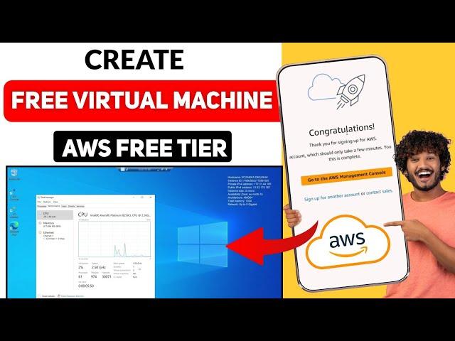 How to Create Free VPS/RDP Complete Guide | AWS Free Trial Account Create Process | SRG